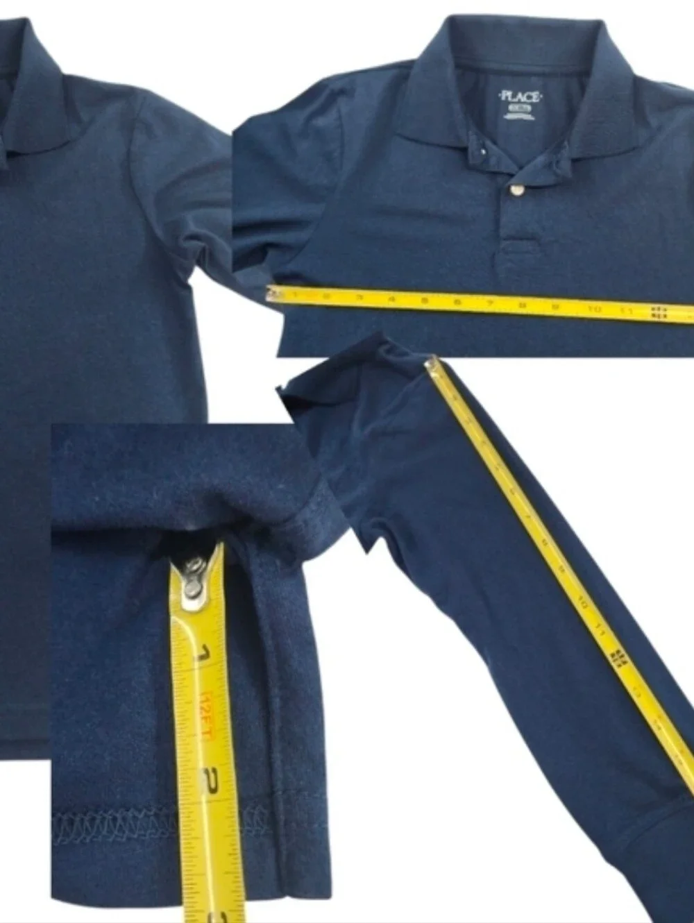 5pc Children's Place Hooded Windbreaker Jacket & Long Sleeve Shirts